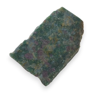 Rubin w fuchsycie cięty surowy 30x19 mm nr 111