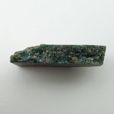 Ruby in fuchsite cut raw 30x19 mm no 111
