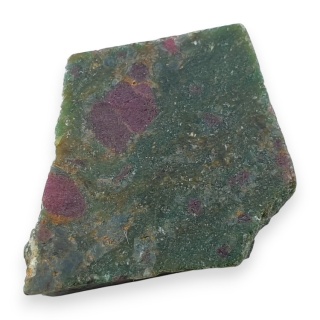 Rubin w fuchsycie cięty surowy 30x22 mm nr 139