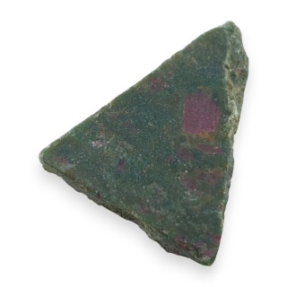 Rubin w fuchsycie cięty surowy 30x23 mm nr 112