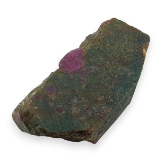 Rubin w fuchsycie cięty surowy 31x17 mm nr 92