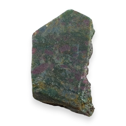 Rubin w fuchsycie cięty surowy 32x18 mm nr 130