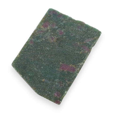 Ruby in fuchsite cut raw 32x22 mm no 65