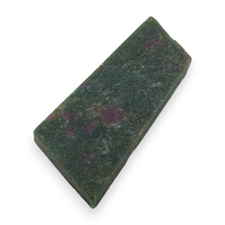 Rubin w fuchsycie cięty surowy 33x16 mm nr 68