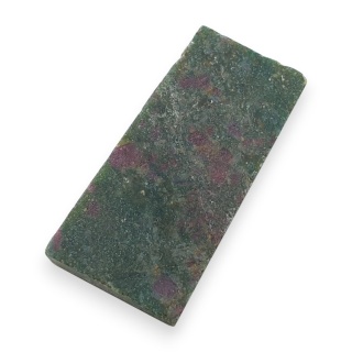 Rubin w fuchsycie cięty surowy 33x16 mm nr 86