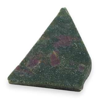 Rubin w fuchsycie cięty surowy 33x21 mm nr 73