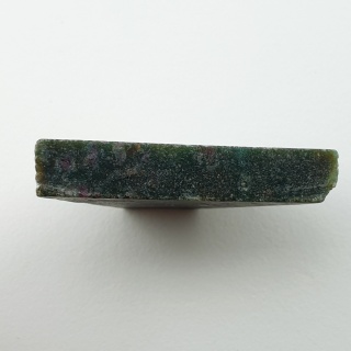 Rubin w fuchsycie cięty surowy 33x21 mm nr 73