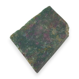 Rubin w fuchsycie cięty surowy 33x25 mm nr 103