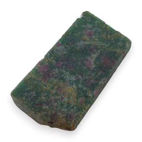 Ruby in fuchsite cut raw 35x20 mm no 66