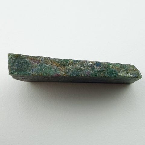 Ruby in fuchsite cut raw 35x20 mm no 66