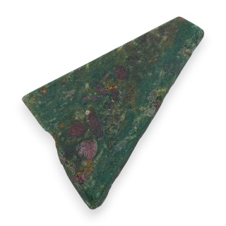 Rubin w fuchsycie cięty surowy 36x24 mm nr 107