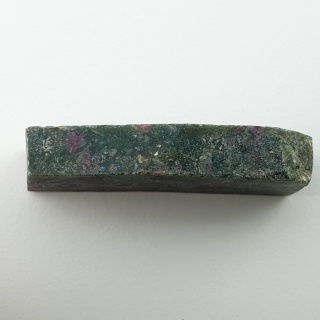 Ruby in fuchsite cut raw 39x19 mm no 87