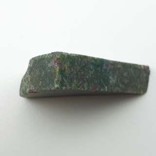 Ruby in fuchsite cut raw 40x27 mm no 70