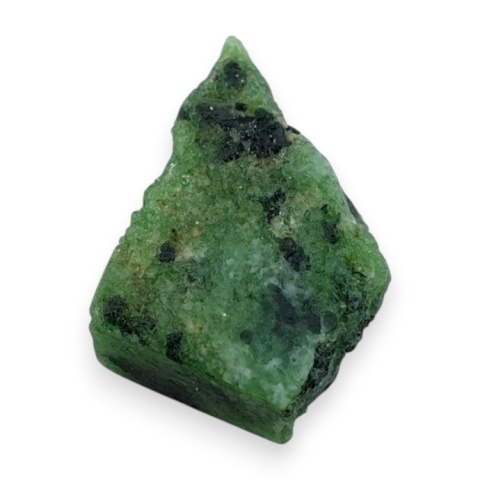 Zoisyte with ruby cut raw 21x14 mm no 198