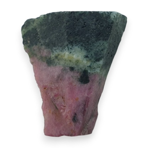 Zoisyt z rubinem cięty surowy 25x20 mm nr 119