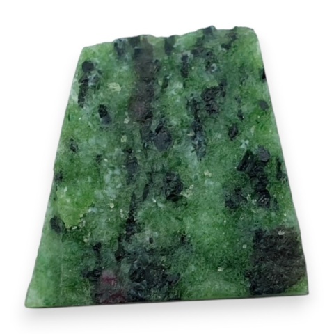 Zoisyt z rubinem cięty surowy 25x25 mm nr 132