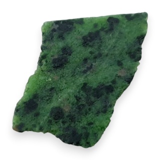 Zoisyt z rubinem cięty surowy 29x21 mm nr 125