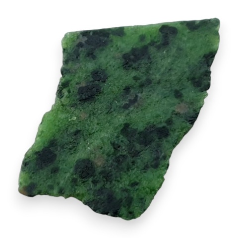 Zoisyte with ruby cut raw 29x21 mm no 125