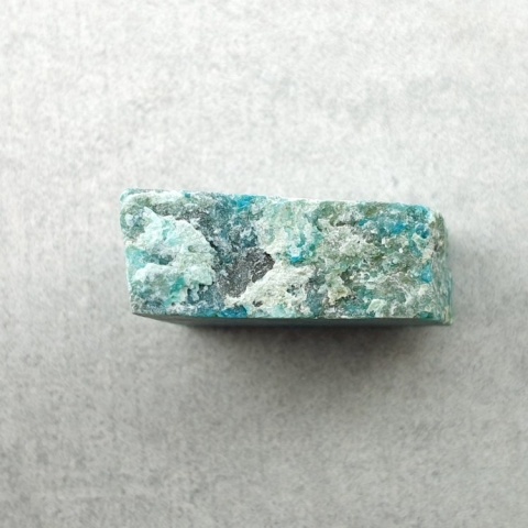 Chryzokola cięta surowa 16x12 mm nr 207