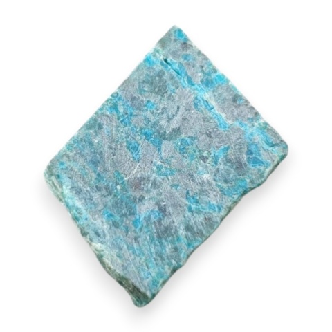 Chryzokola cięta surowa 19x16 mm nr 204