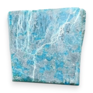 Chryzokola cięta surowa 20x19 mm nr 198