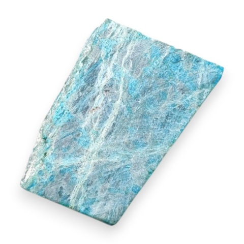 Chryzokola cięta surowa 21x17 mm nr 194