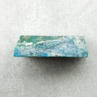 Chryzokola cięta surowa 21x17 mm nr 194