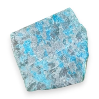 Chryzokola cięta surowa 21x21 mm nr 200