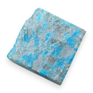 Chryzokola cięta surowa 22x22 mm nr 171