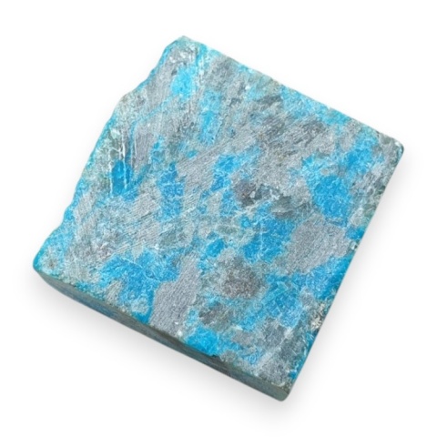 Chryzokola cięta surowa 22x22 mm nr 171