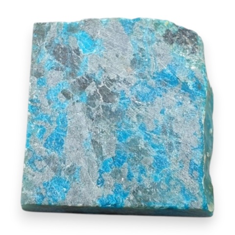 Chryzokola cięta surowa 22x22 mm nr 171