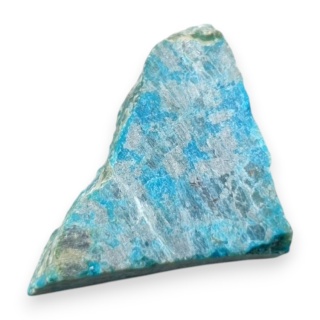 Chryzokola cięta surowa 23x21 mm nr 186