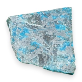 Chryzokola cięta surowa 23x23 mm nr 191