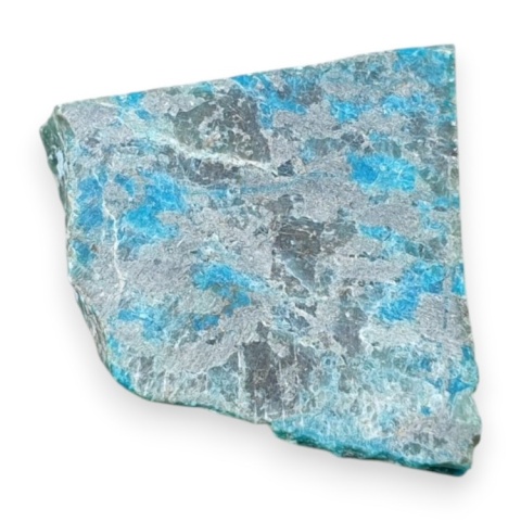 Chryzokola cięta surowa 23x23 mm nr 191