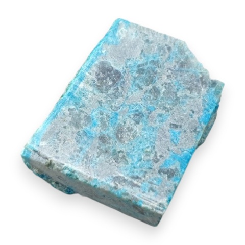 Chryzokola cięta surowa 24x20 mm nr 199