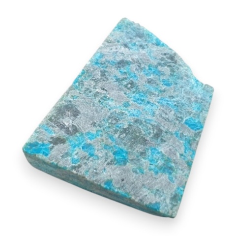 Chryzokola cięta surowa 24x22 mm nr 193