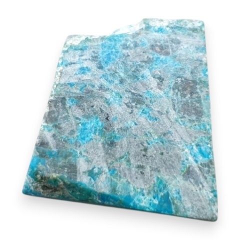 Chryzokola cięta surowa 24x22 mm nr 193