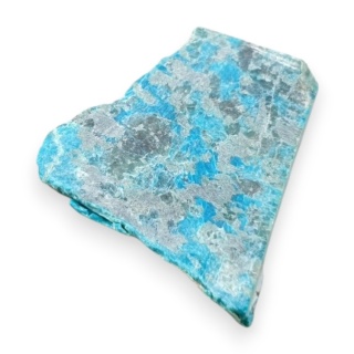 Chryzokola cięta surowa 24x23 mm nr 178