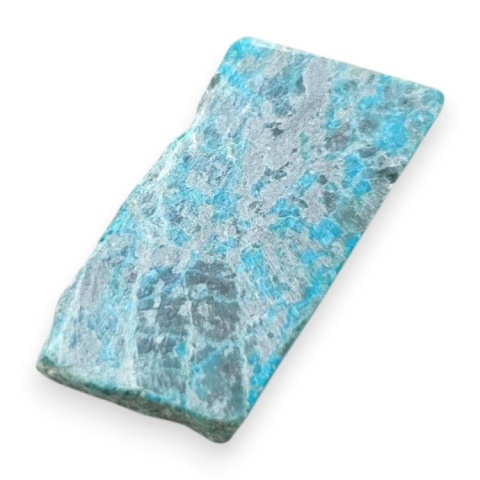Chryzokola cięta surowa 25x14 mm nr 177