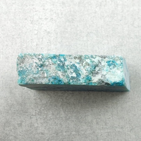 Chryzokola cięta surowa 25x14 mm nr 177