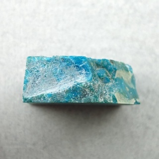 Chryzokola cięta surowa 25x23 mm nr 161