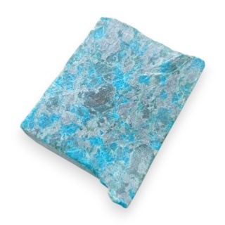 Chryzokola cięta surowa 26x20 mm nr 160