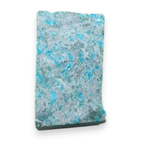 Chryzokola cięta surowa 27x16 mm nr 142