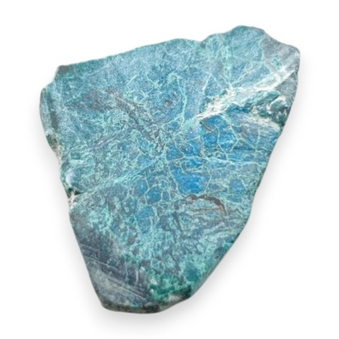 Chryzokola cięta surowa 27x20 mm nr 206