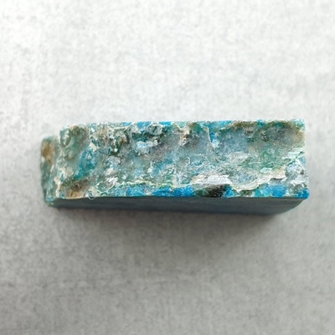 Chryzokola cięta surowa 27x24 mm nr 169