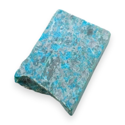 Chryzokola cięta surowa 29x21 mm nr 154