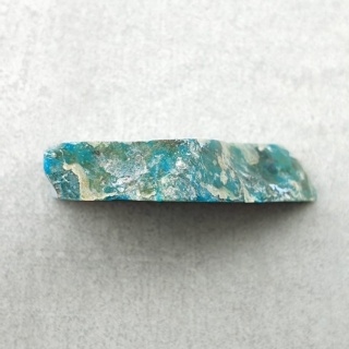 Chryzokola cięta surowa 29x22 mm nr 197