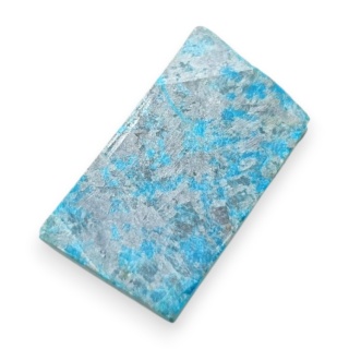 Chryzokola cięta surowa 30x17 mm nr 159