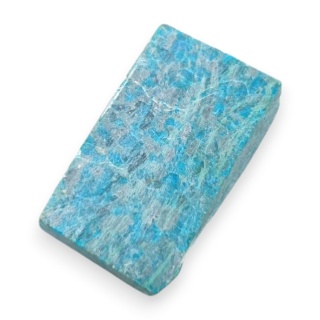 Chryzokola cięta surowa 30x18 mm nr 140