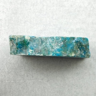 Chryzokola cięta surowa 30x18 mm nr 156